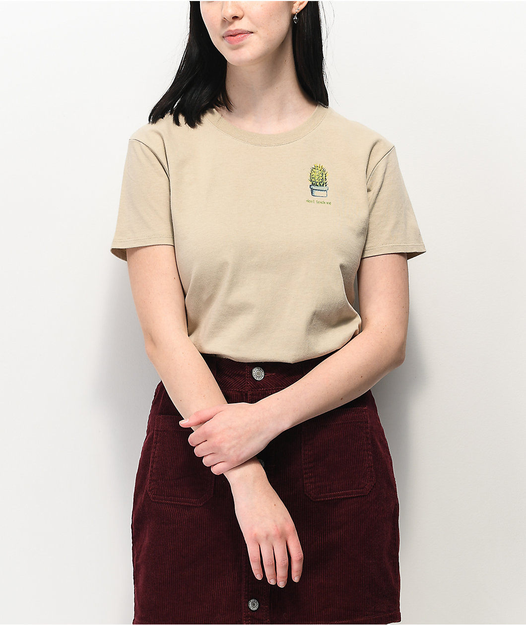 A.LAB Rainen Sup Succa Cactus Tan T-Shirt