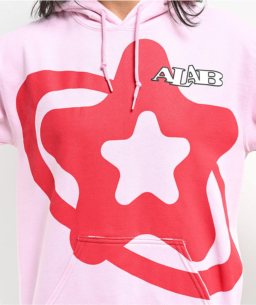 A.LAB STRPWR Pink Hoodie