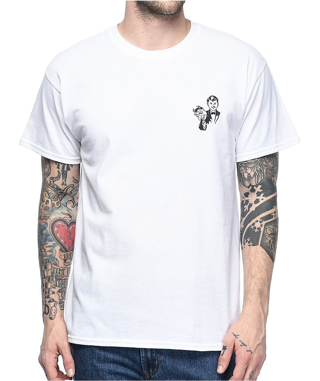 A.LAB Schemin' White T-Shirt