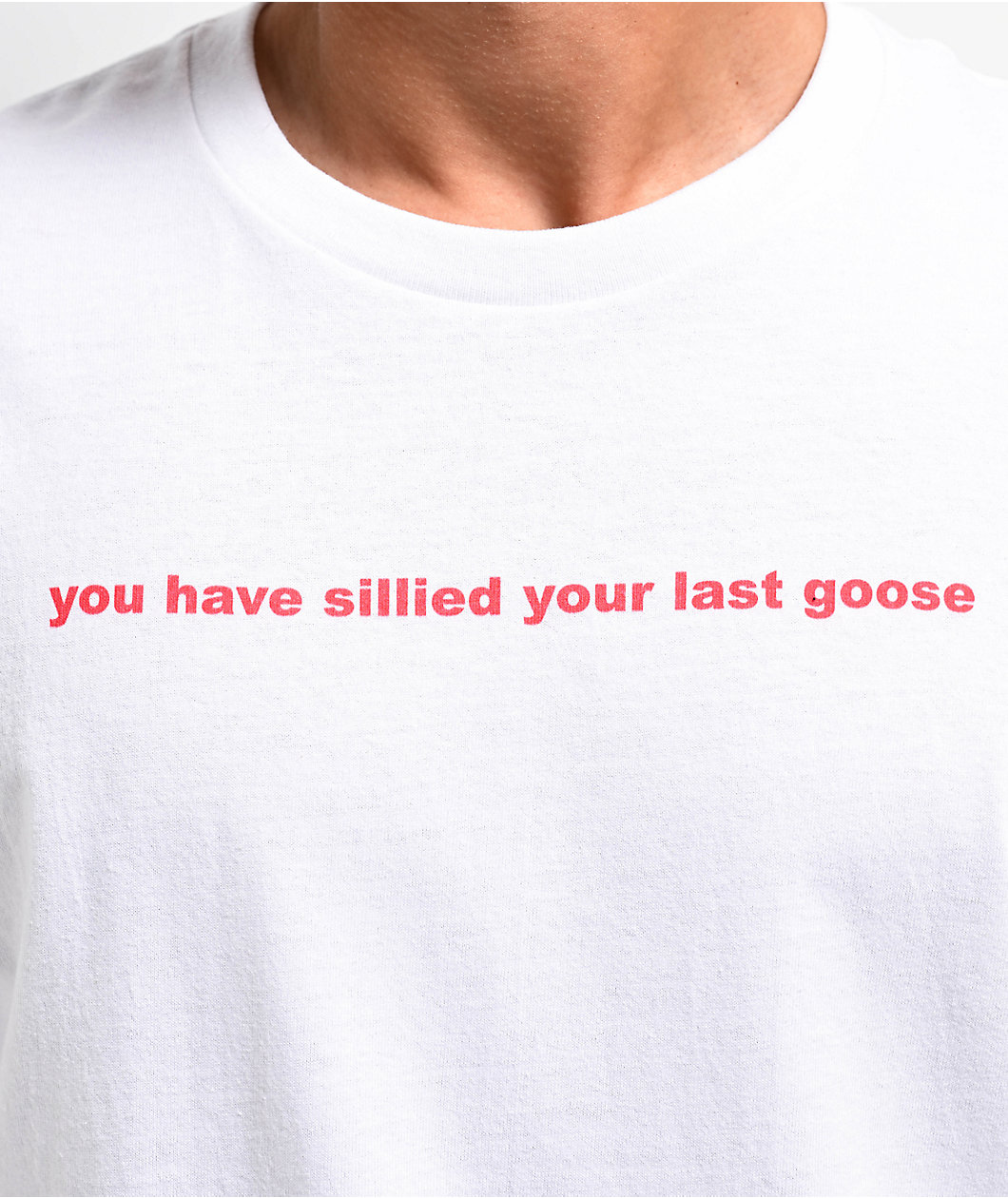 A.LAB Sillied Goose White T-Shirt