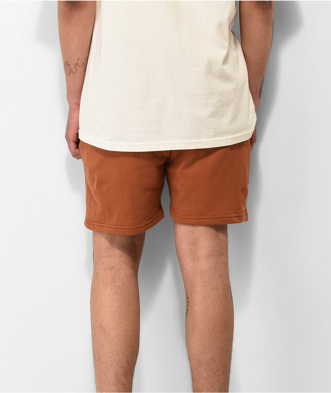 A.LAB Spasm Brown Sweat Shorts