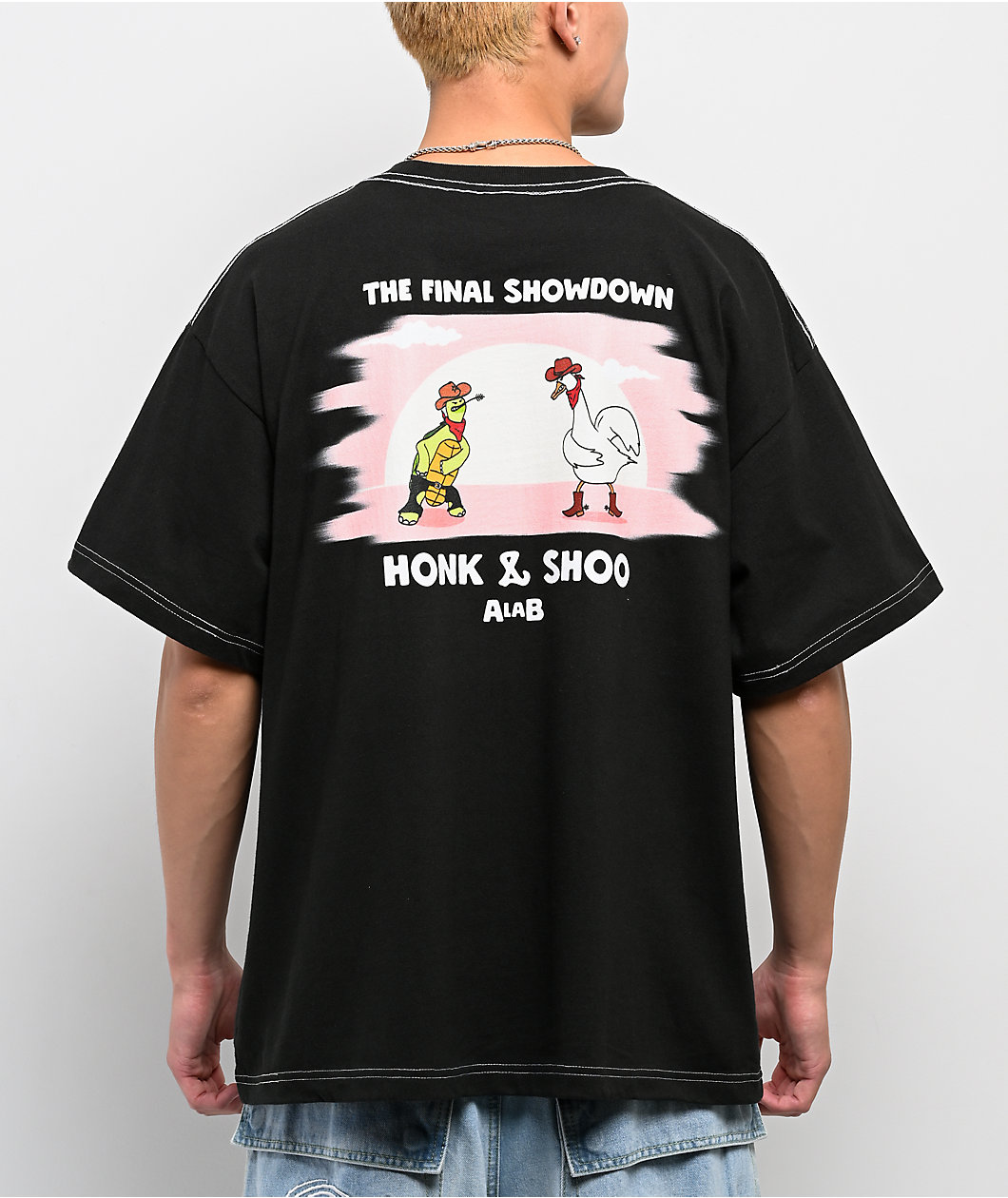 A.LAB Standoff Black T-Shirt