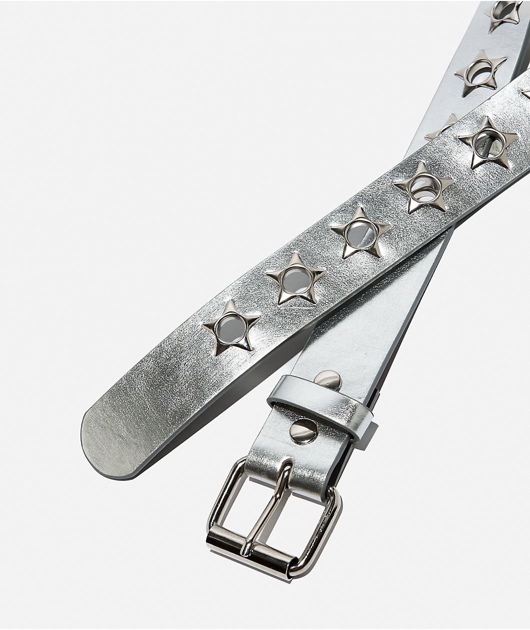 A.LAB Star Grommet Silver Belt