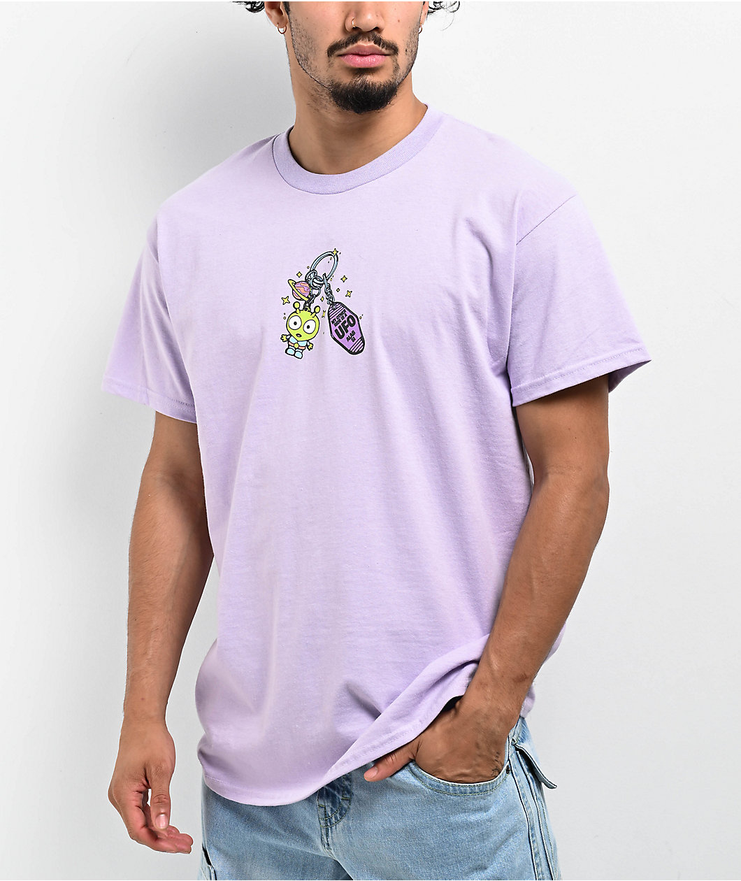 A.LAB UFO Keys Purple T-Shirt