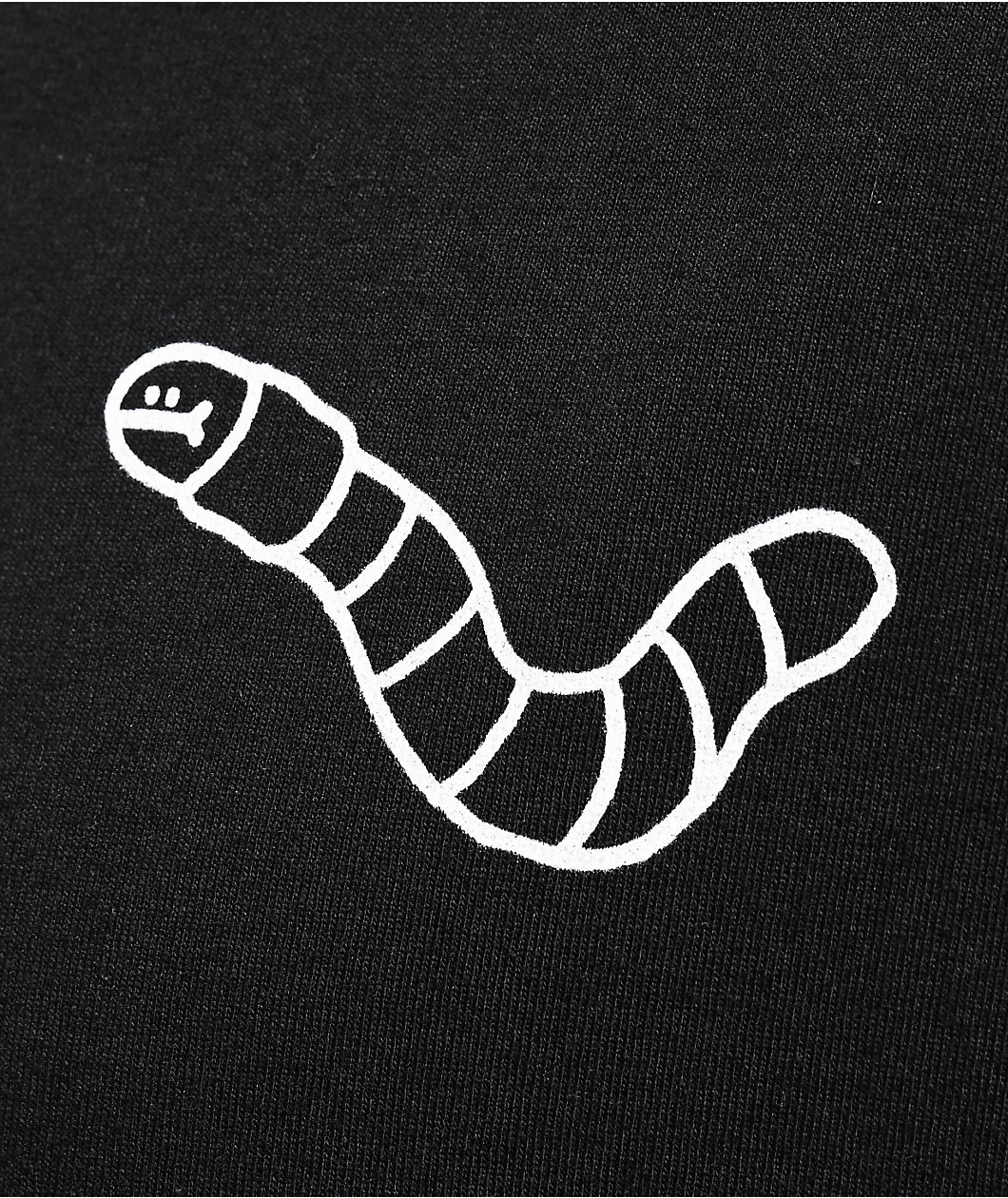 A.LAB Wanted Worm Black T-Shirt