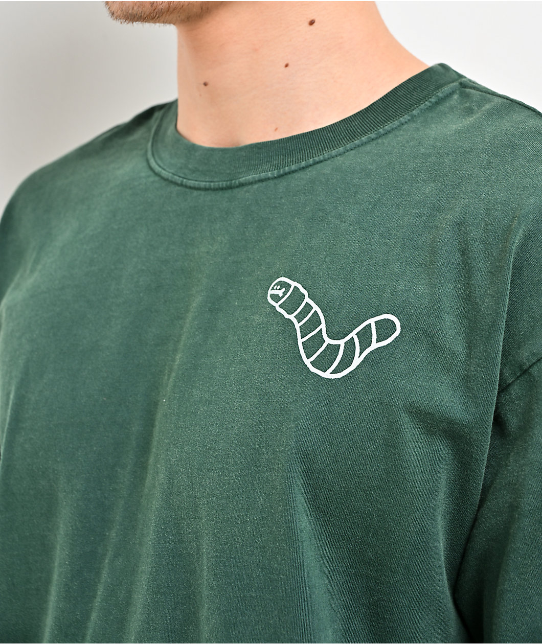 A.LAB Wanted Worm Green T-Shirt