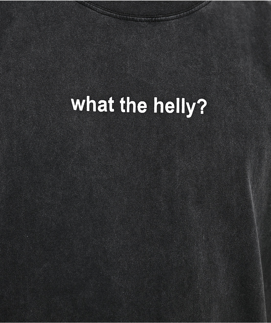 A.LAB What The Helly Black Wash T-Shirt