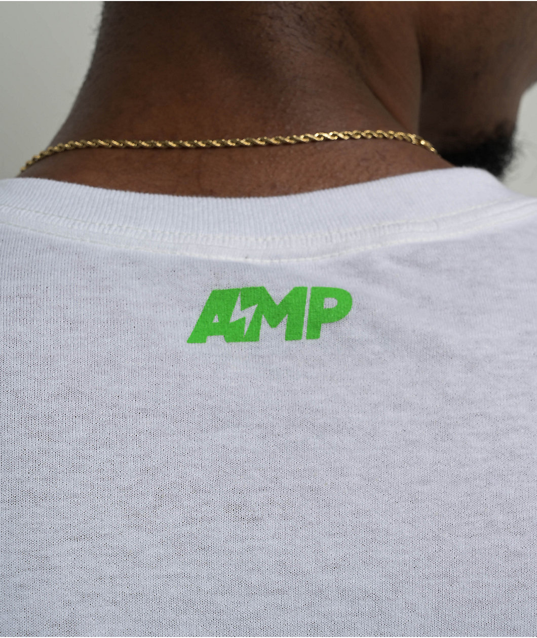 AMP Take Over White T-Shirt