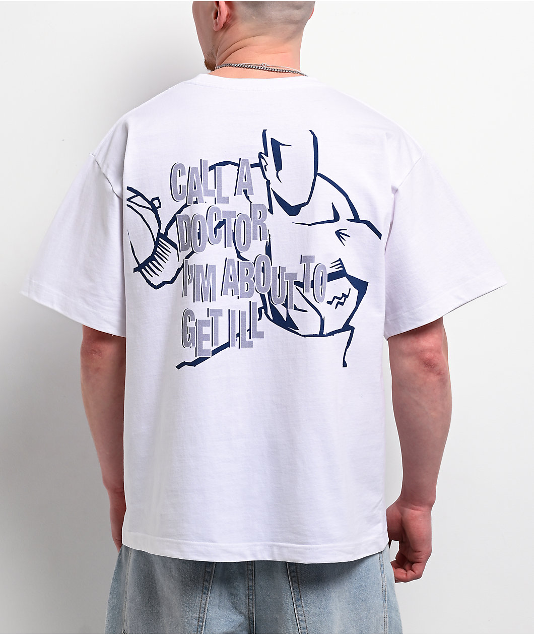 AND1 Call A Doc White T-Shirt