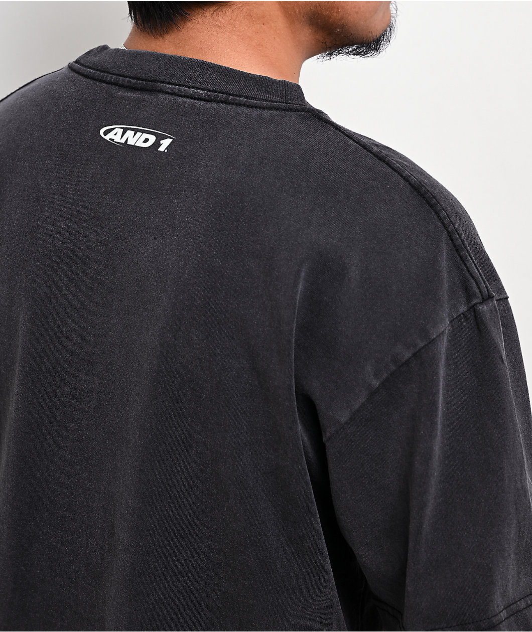 AND1 Instant Camera Vintage Black T-Shirt