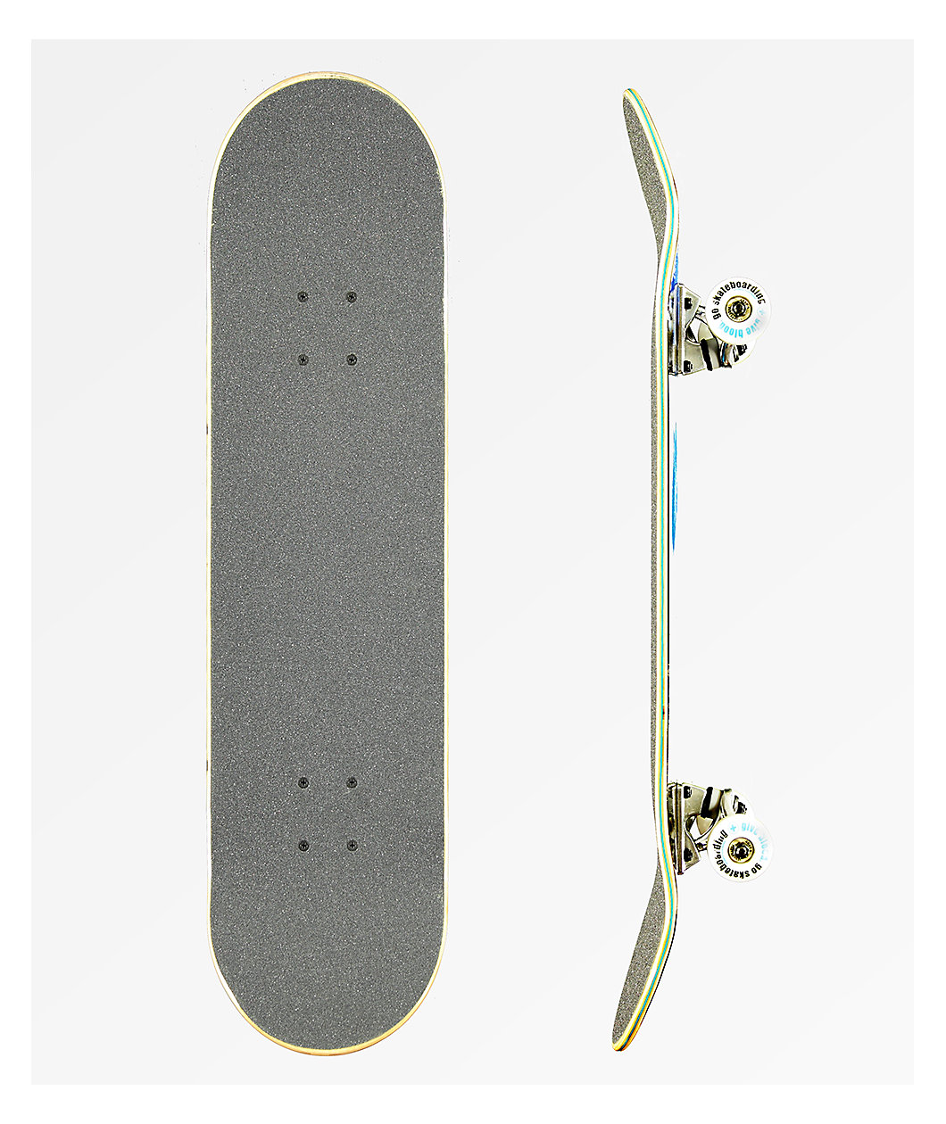 ATM Lone Wolf 8.0" Skateboard Complete