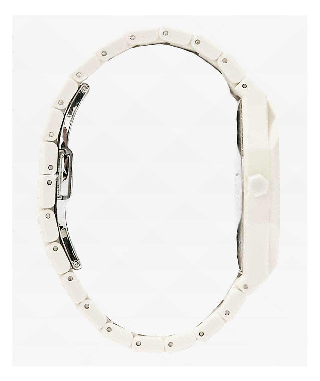 AURA Polycarbonate Milk Analog Watch