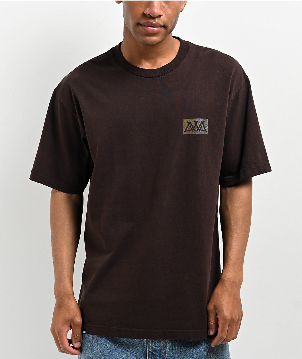 AVVA Pro Box 2 Chocolate Brown T-Shirt