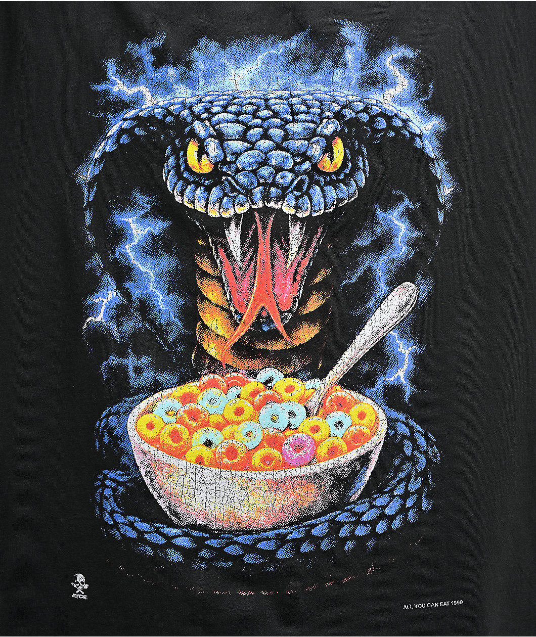 AYCE Pray For Cereal Black T-Shirt