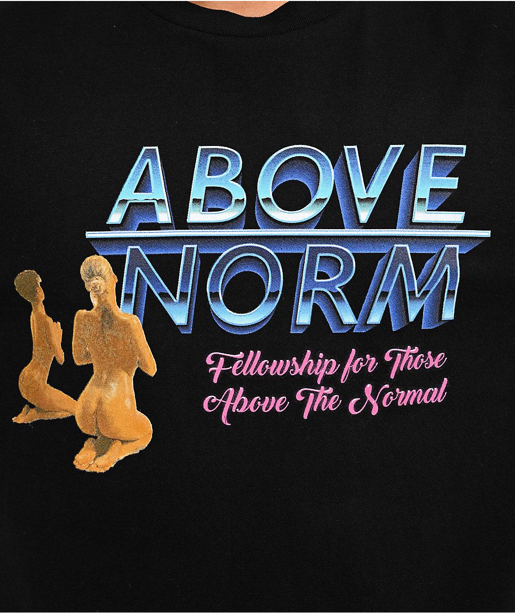 Above The Norm Pray 4 Normal Black T-Shirt