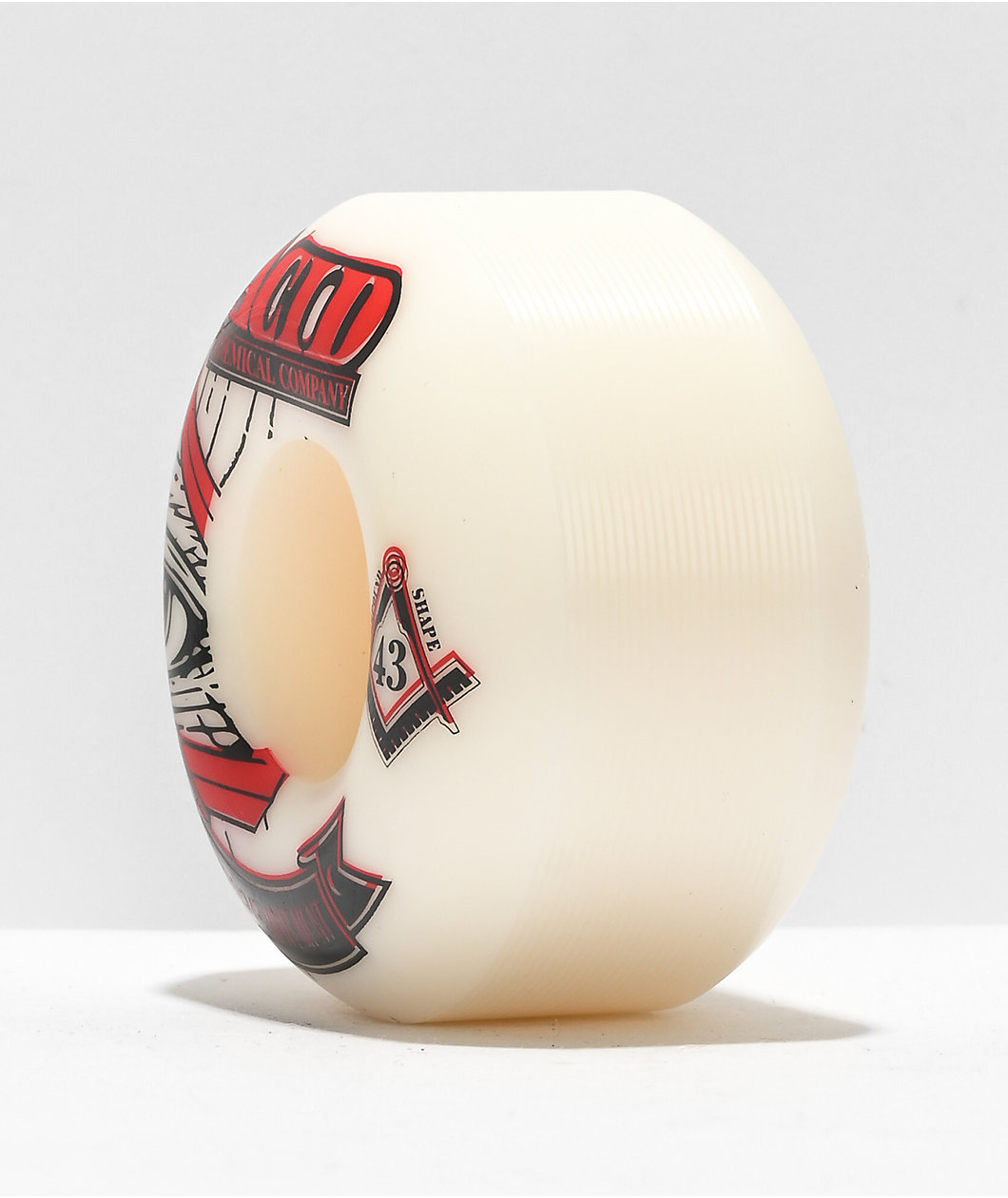 Acid Pyramid REM Formula 54mm 99a White Skateboard Wheels