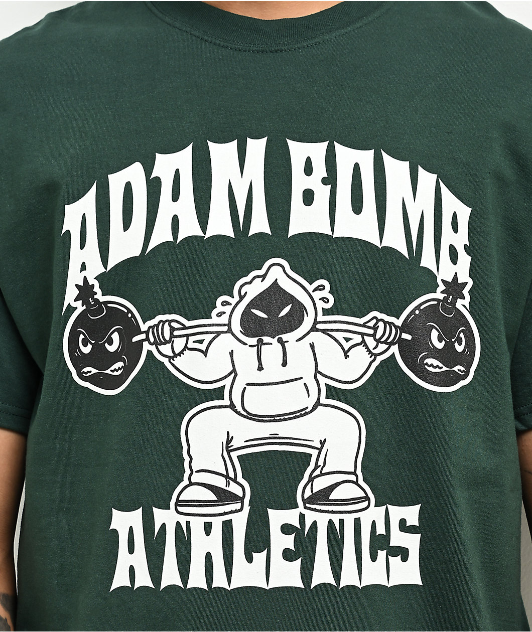 Adam Bomb Athletics Green T-Shirt