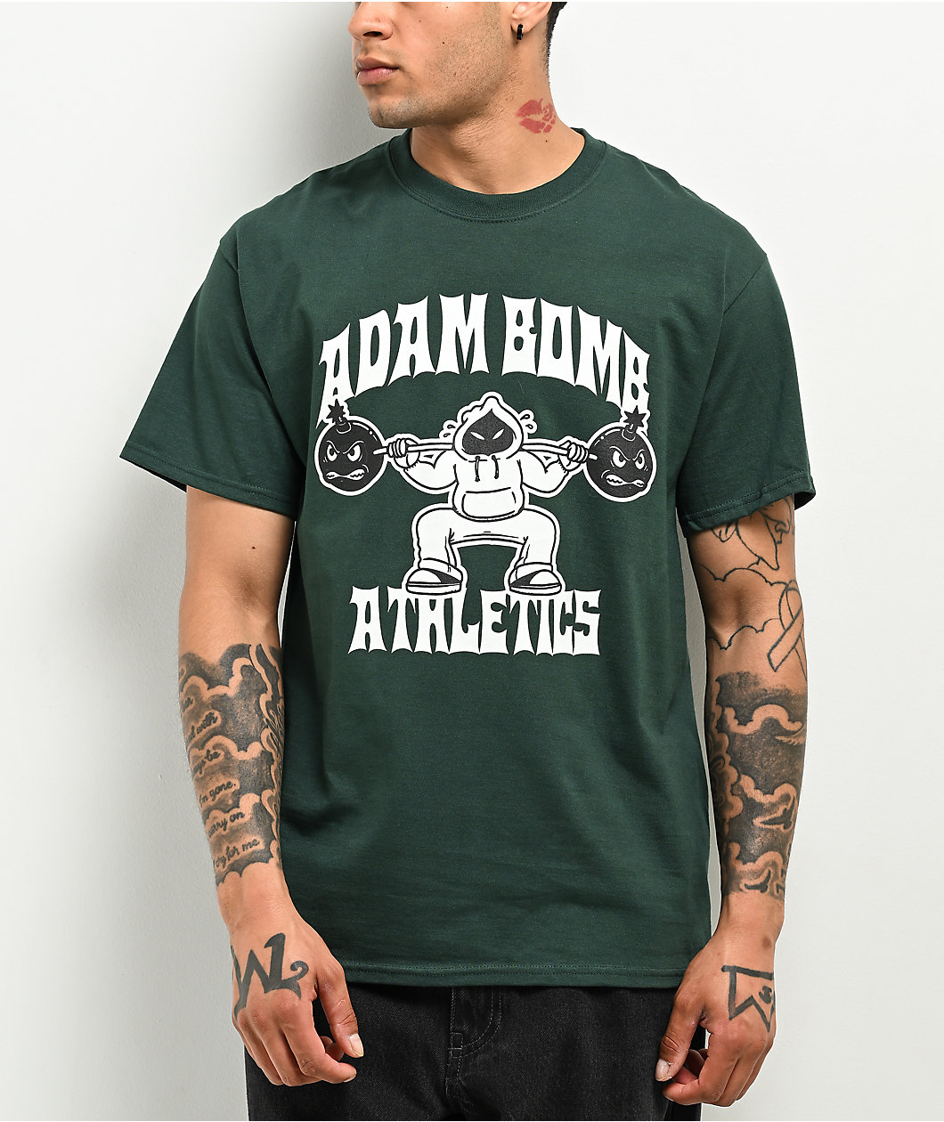 Adam Bomb Athletics Green T-Shirt