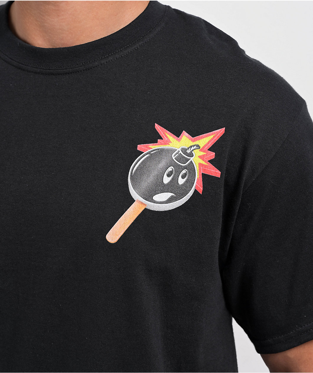 Adam Bomb Freeze Bomb Black T-Shirt