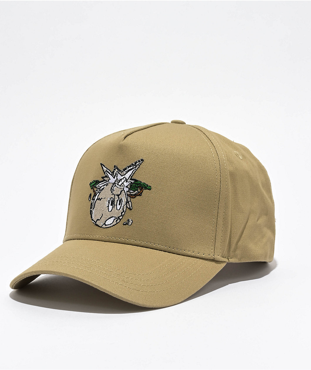 Adam Bomb Stone Bomb Khaki Snapback Hat