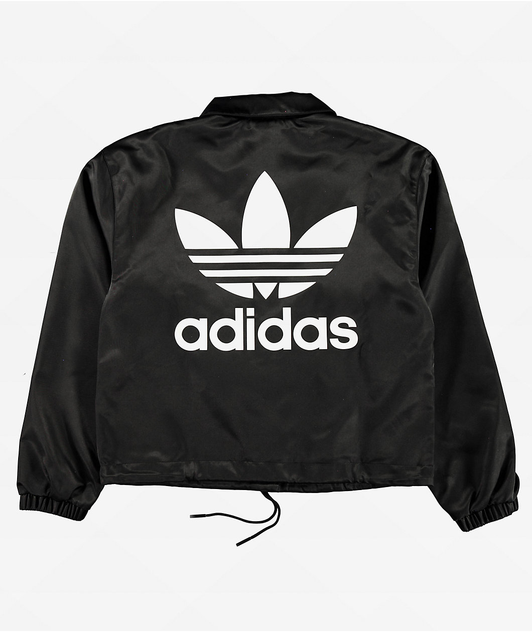 Adidas Trefoil Black Coaches Jacket