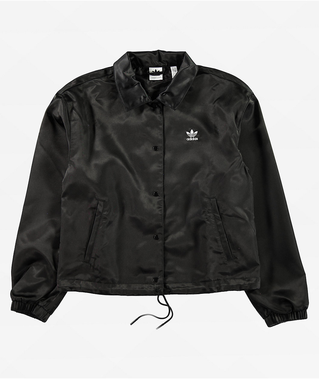 Adidas Trefoil Black Coaches Jacket