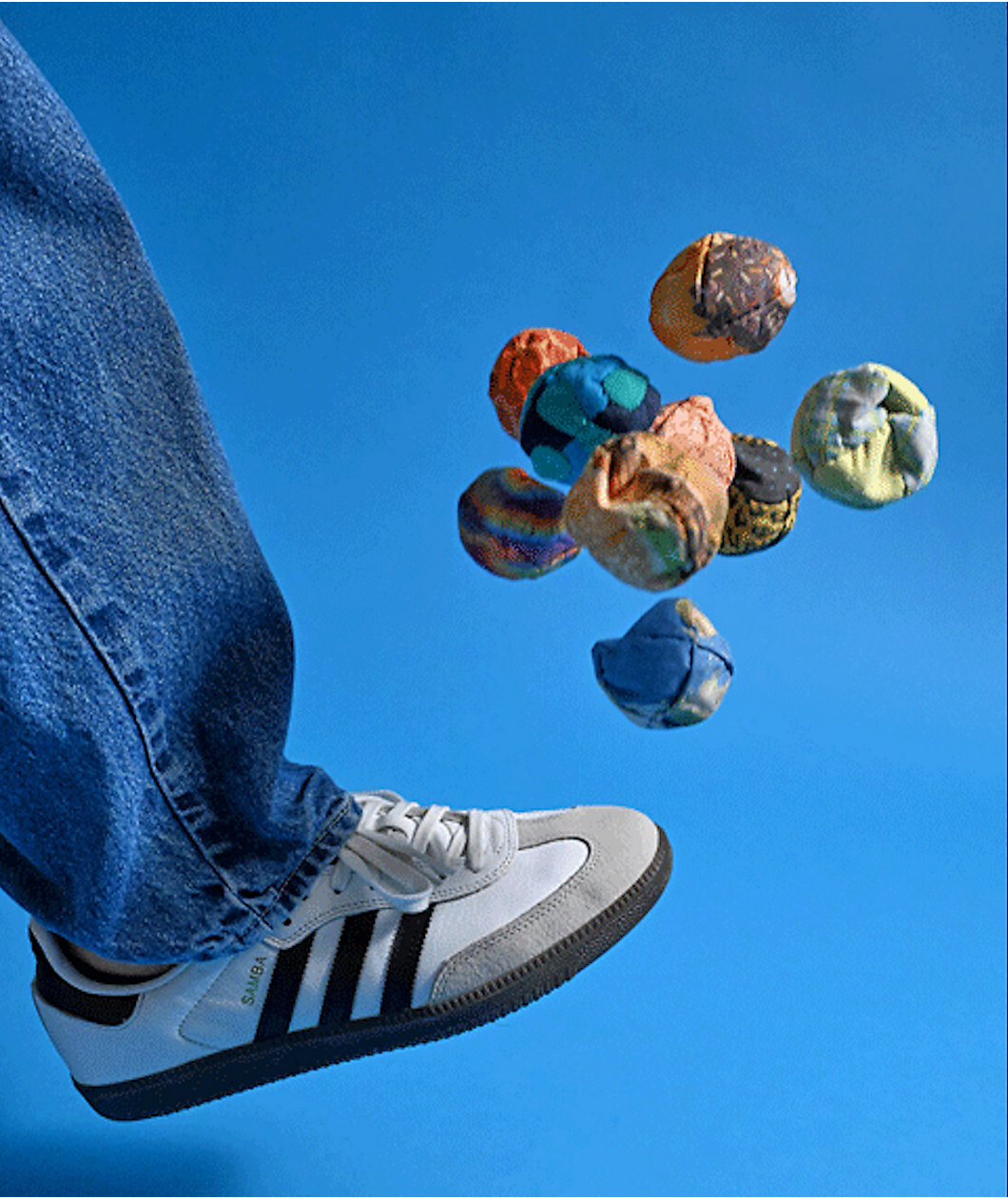 Adventure Imports Tie Dye 12-Panel Hacky Sack