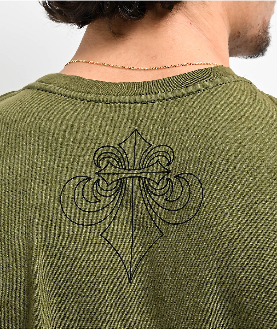 Affliction Angels Green T-Shirt