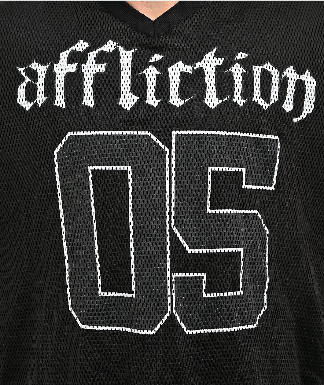 Affliction Black Jersey 2fer T-Shirt