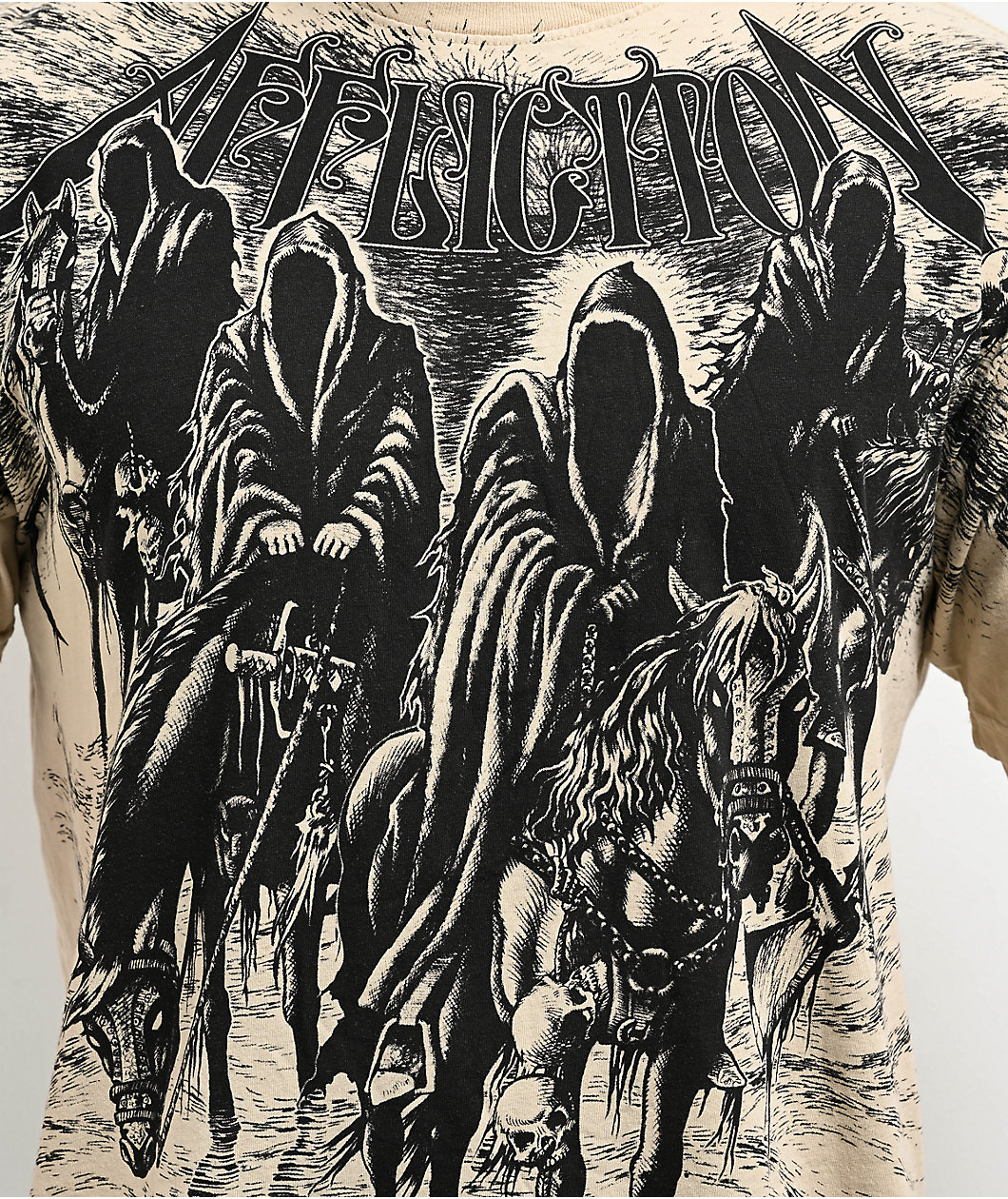 Affliction Black Knight Sand T-Shirt