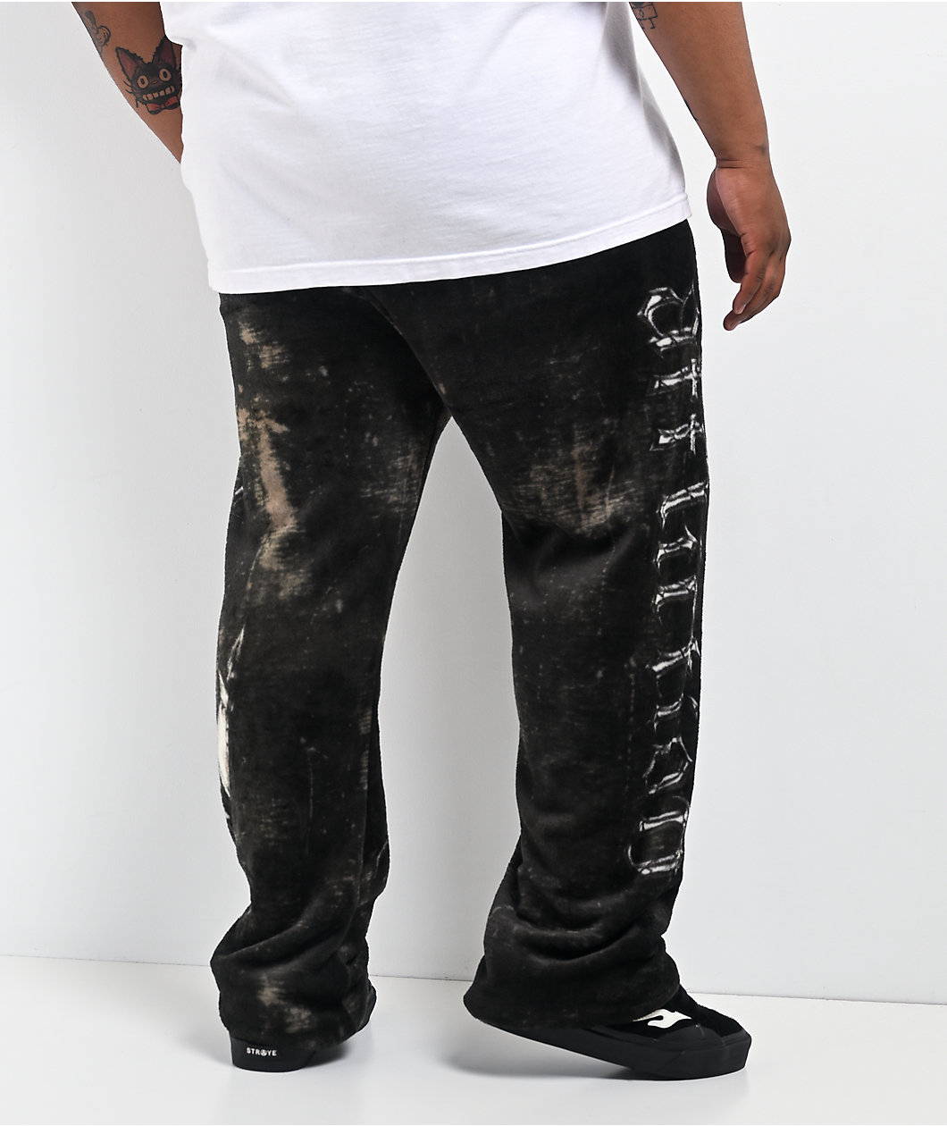 Affliction Black Night Plush Lounge Pants