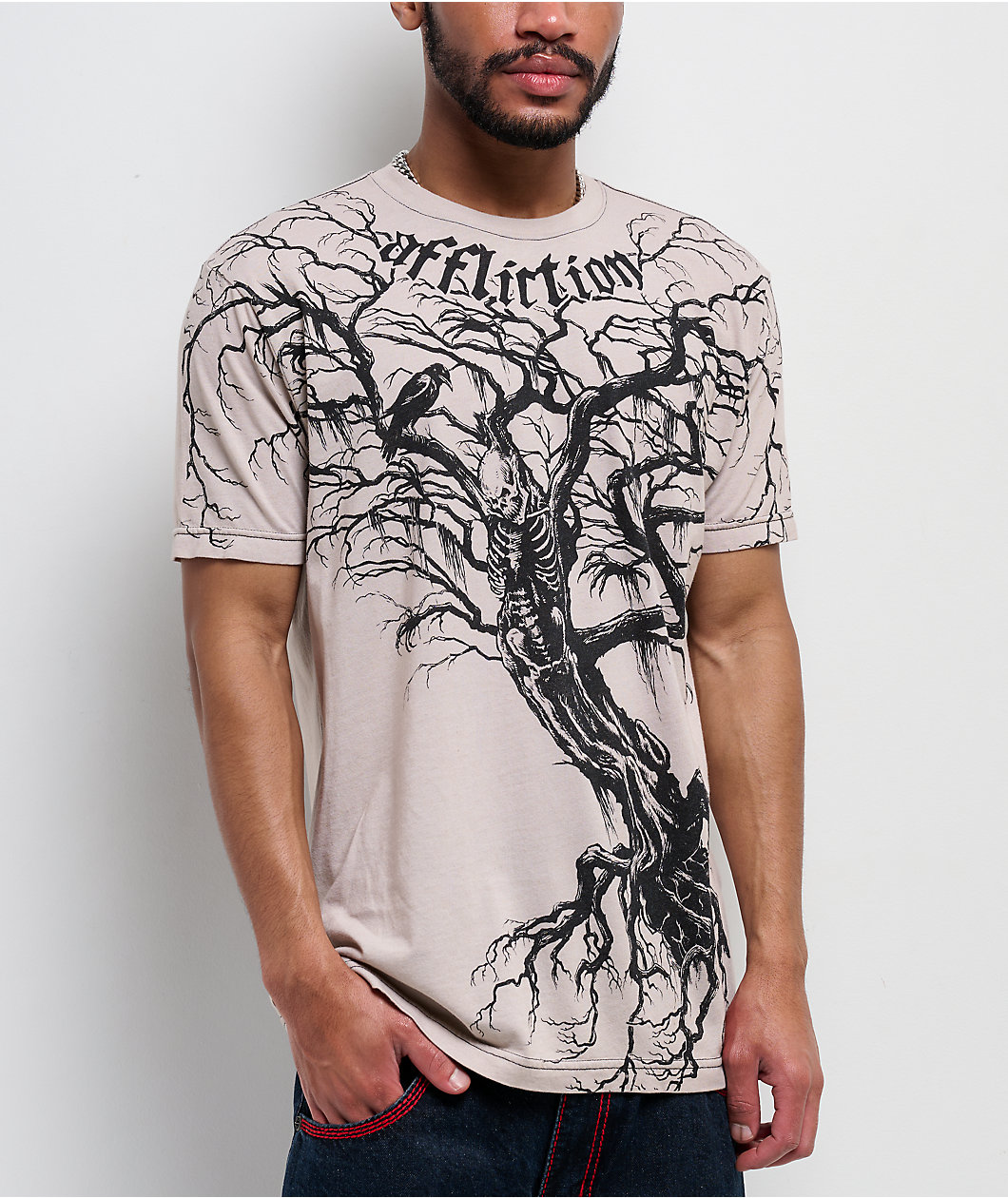 Affliction Catharsis Sand T-Shirt