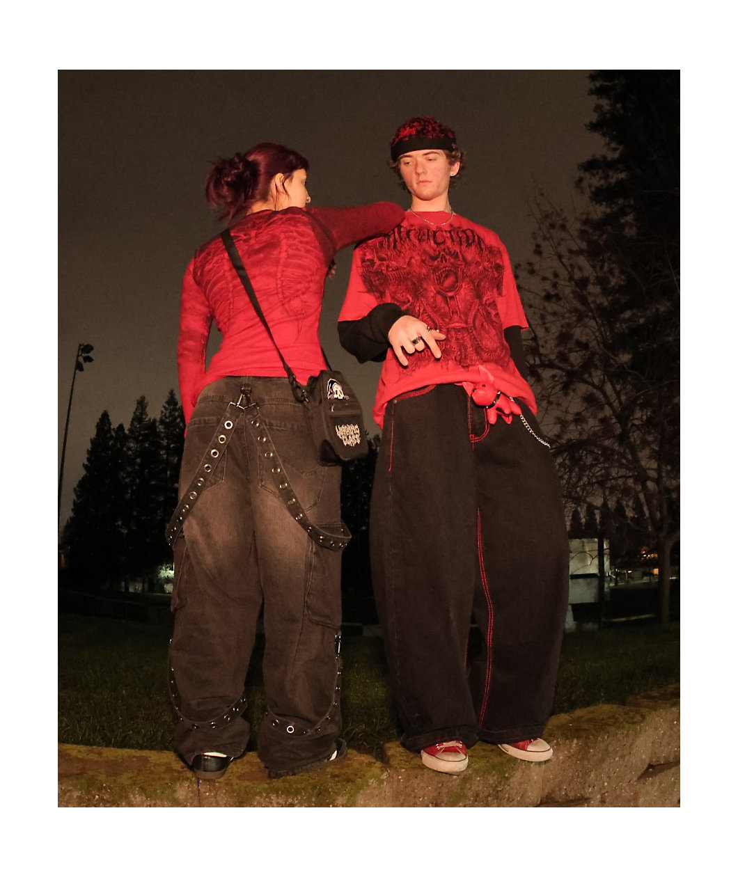 Affliction Caustic Abyss Red T-Shirt