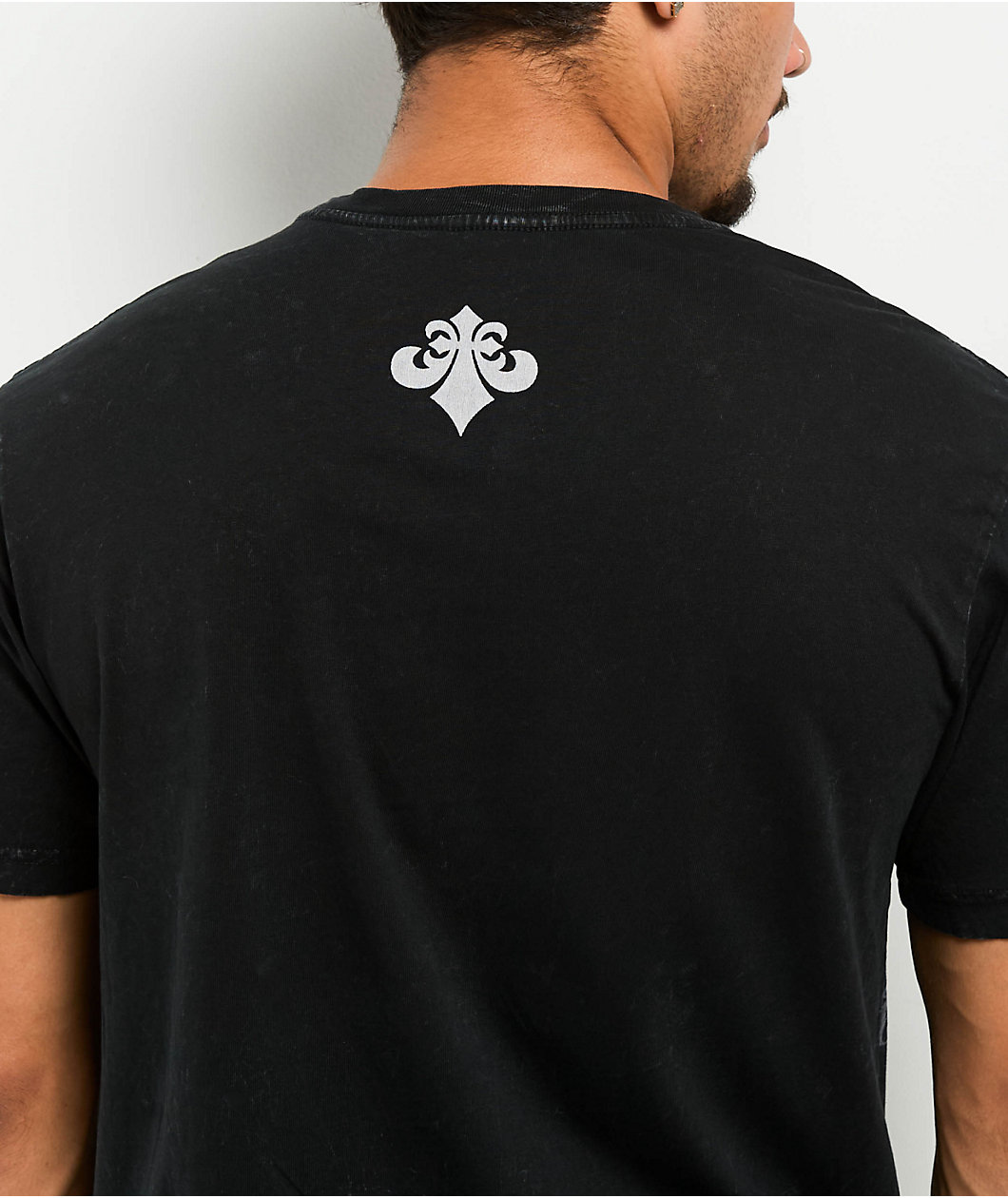 Affliction Collapse Black Wash T-Shirt