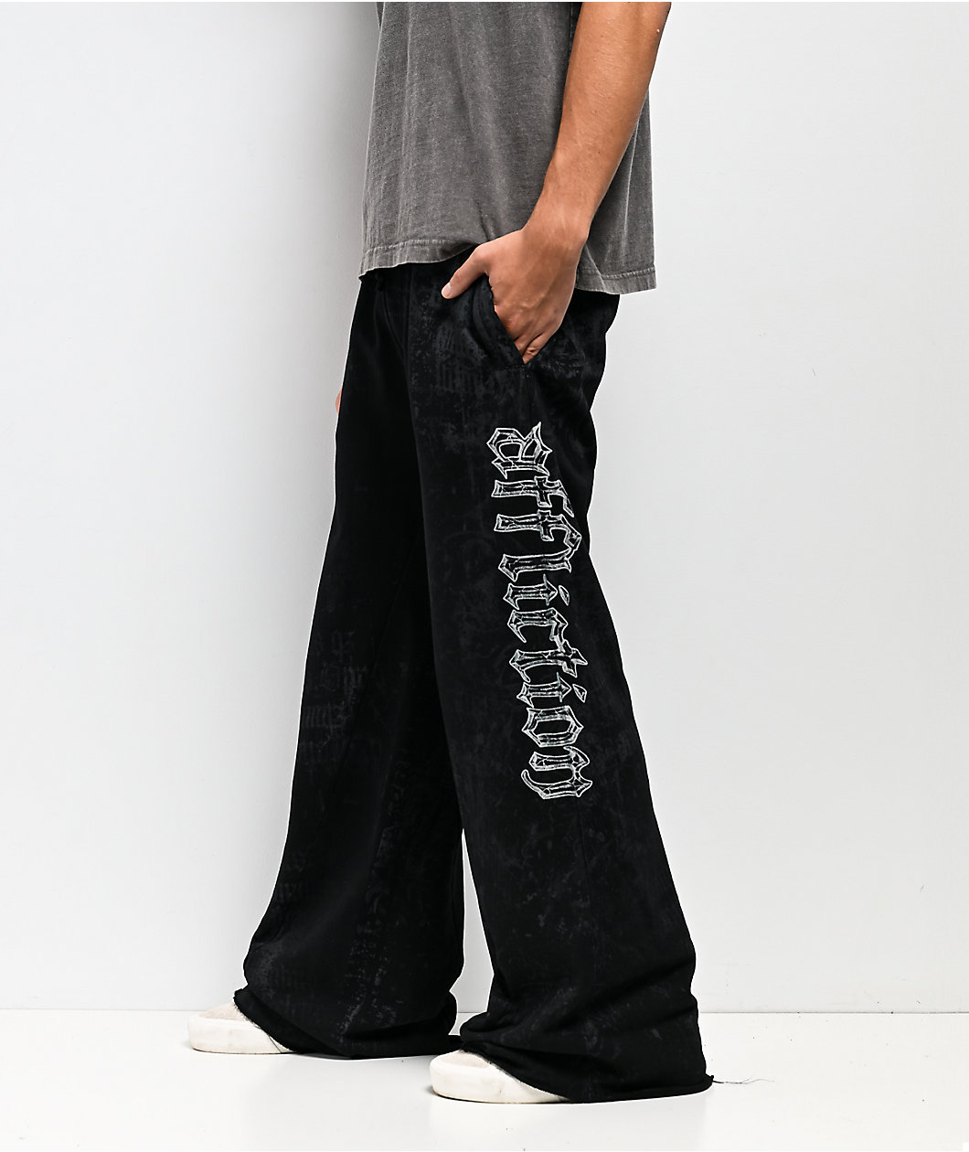 Affliction Courage Black Sweatpants