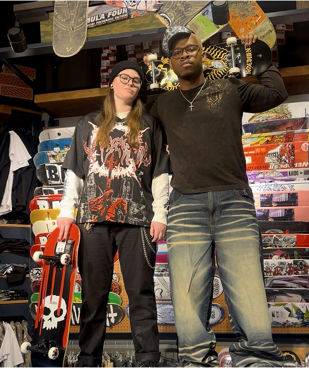 Affliction Dakota Hills Brown Long Sleeve T-Shirt