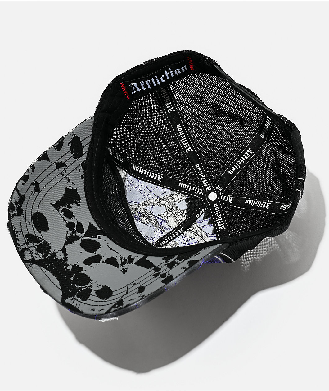 Affliction Darkness Falls Black Trucker Hat