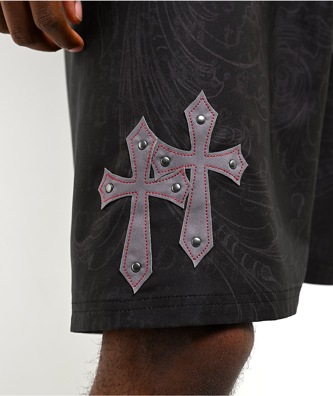Affliction Decimation Black Board Shorts