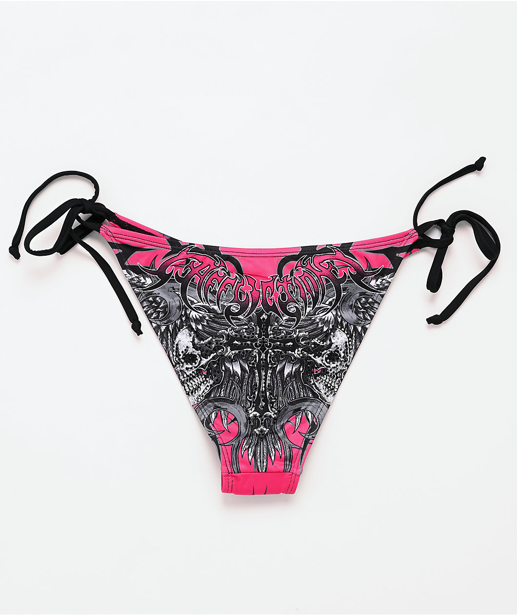 Affliction Desperate Saint Black Bikini Bottom