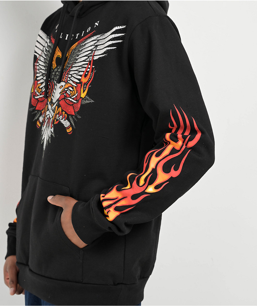 Affliction Eternal Strike Black Hoodie