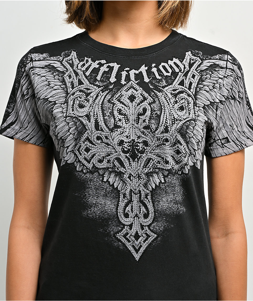 Affliction Eternal Throne Black T-Shirt