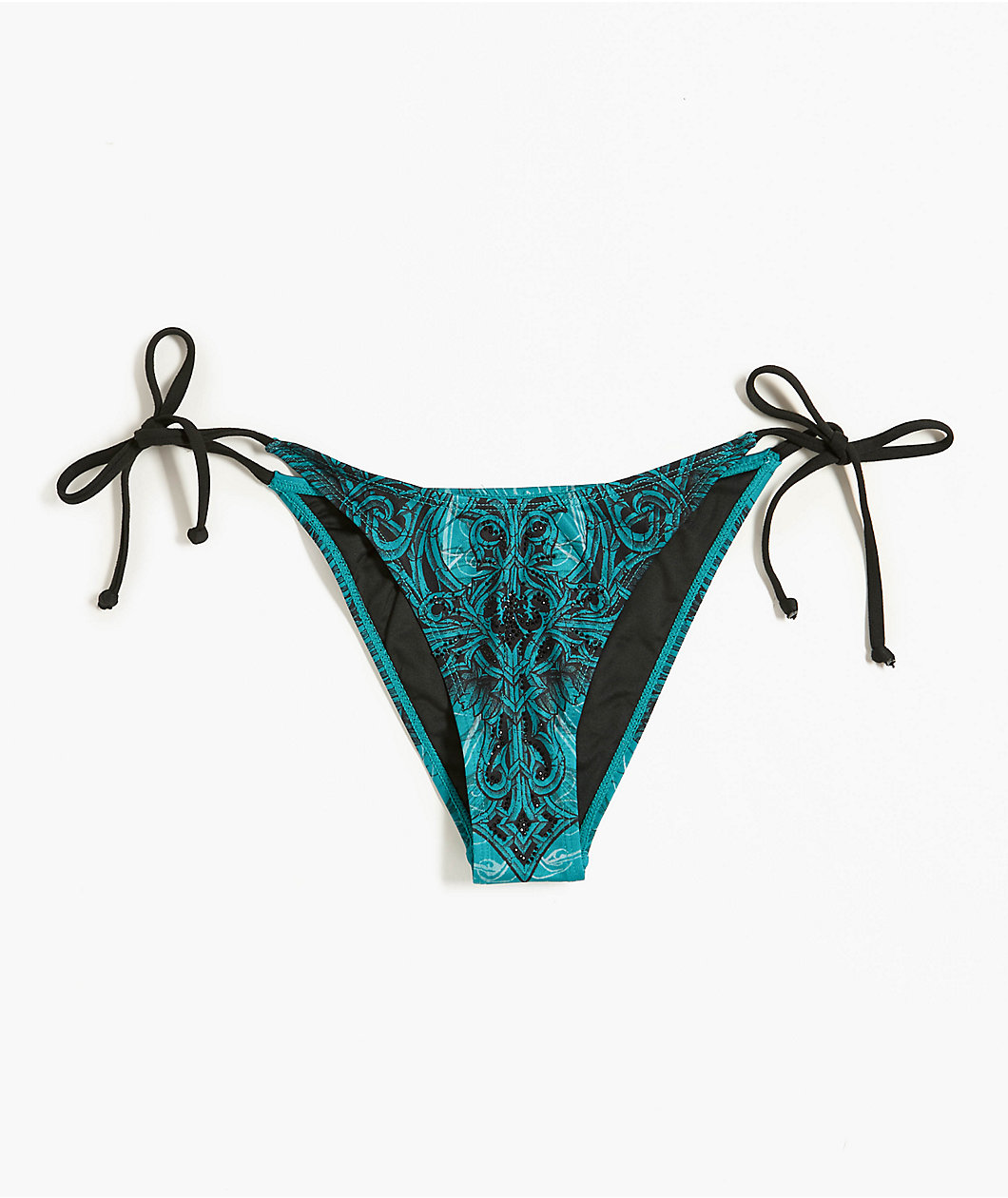 Affliction Eternal Throne Blue High Leg Bikini Bottom