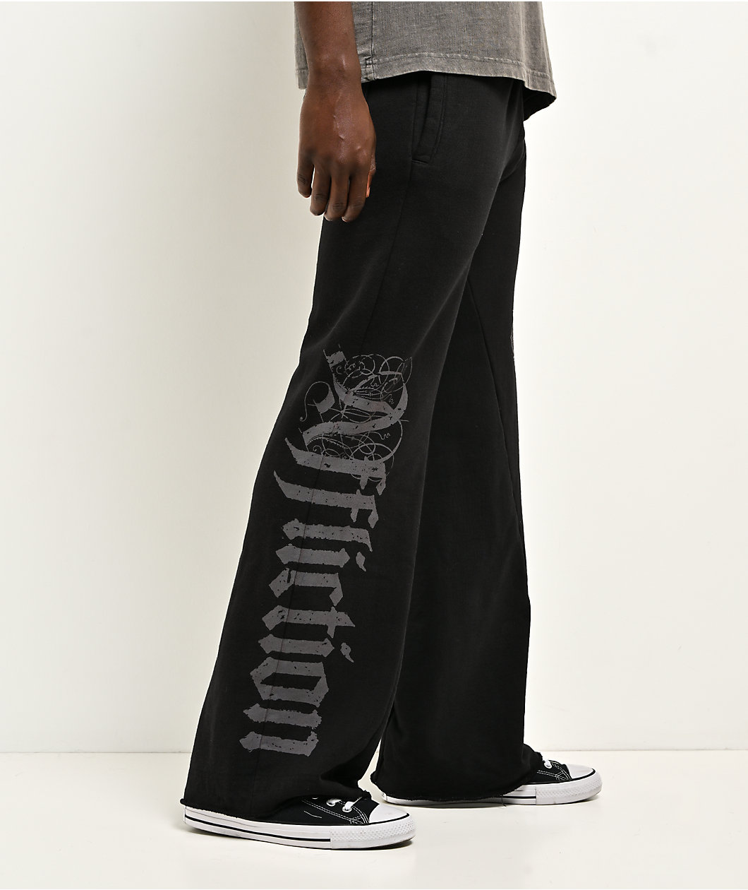 Affliction Gate Black Sweatpants