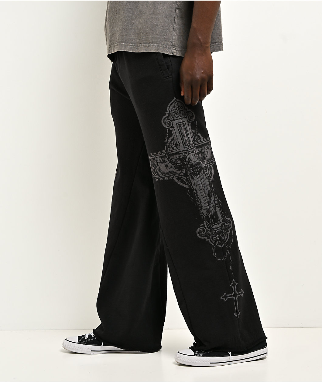 Affliction Gate Black Sweatpants