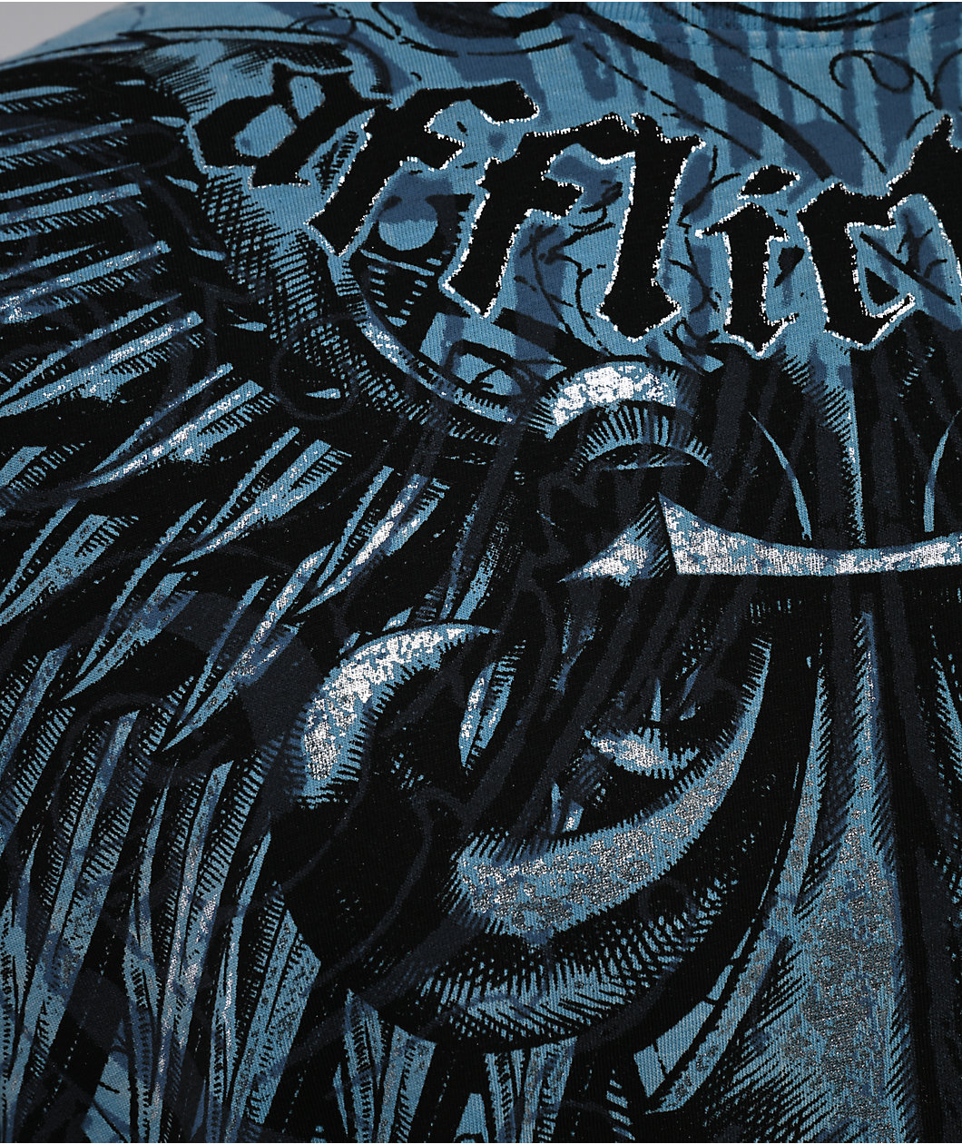 Affliction Ice Blade Blue T-Shirt