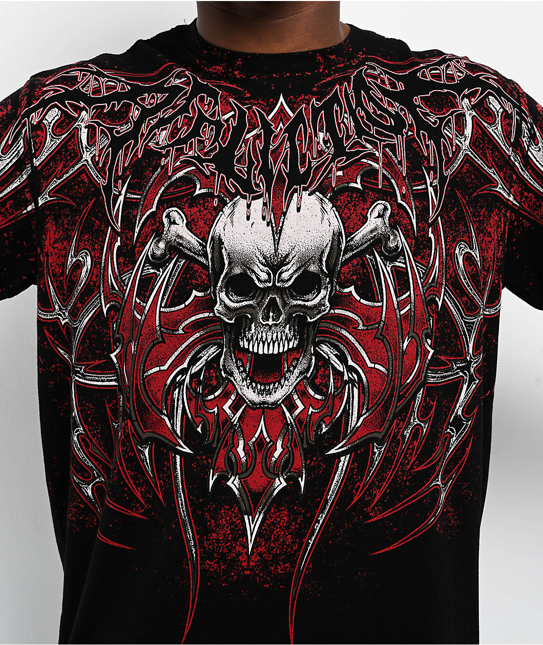 Affliction Immortal Empire Black T-Shirt