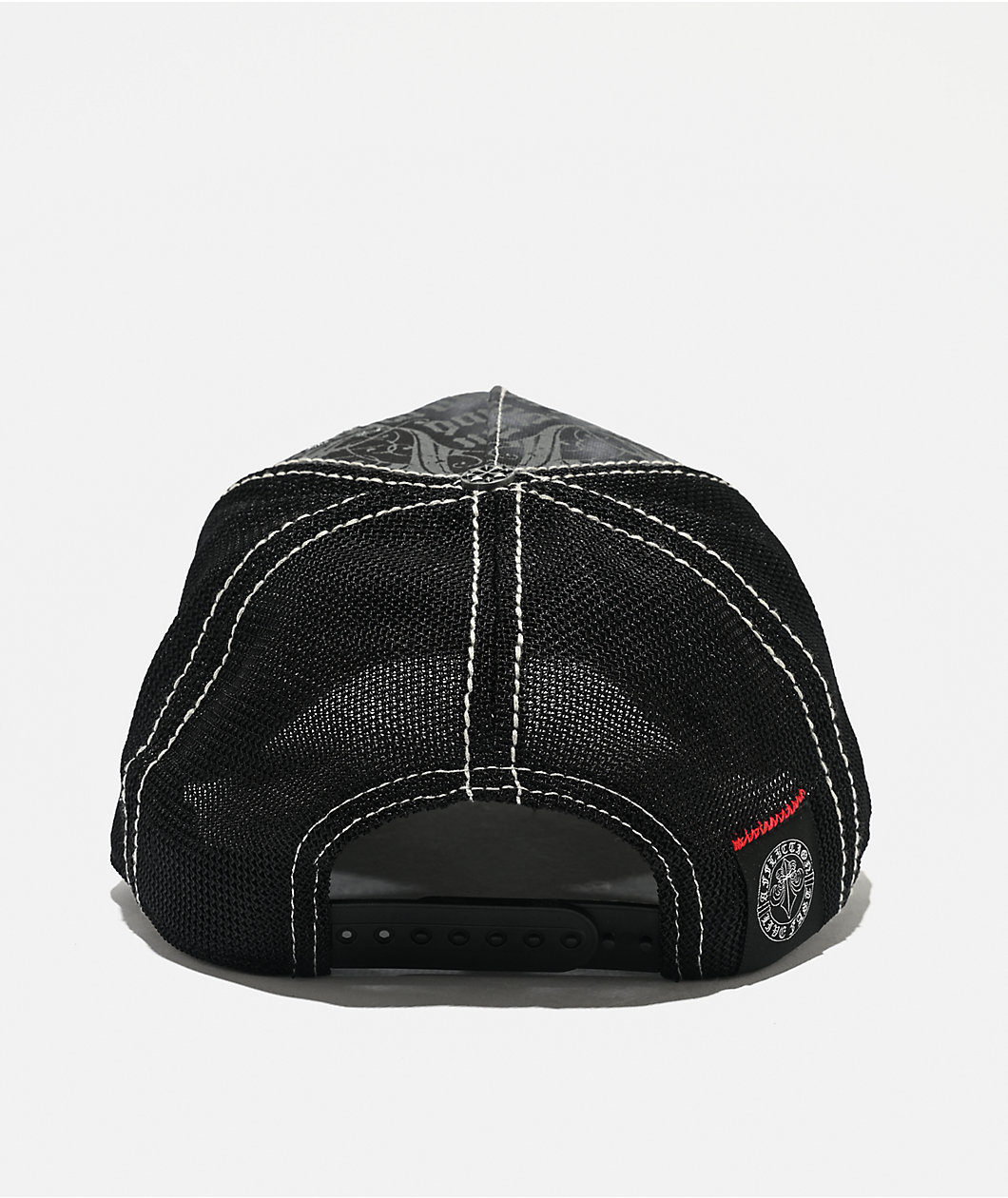 Affliction Ink Black Trucker Hat