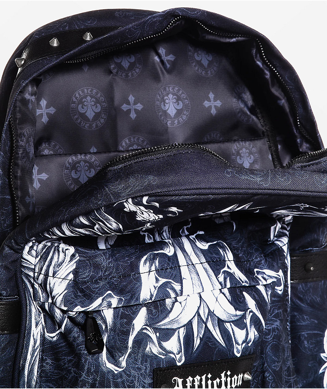 Affliction Jump Black Backpack