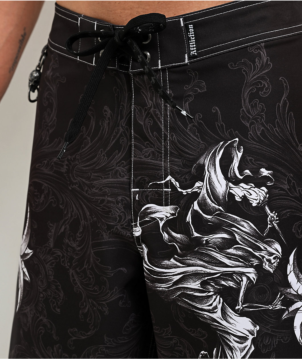 Affliction Jump Black Board Shorts