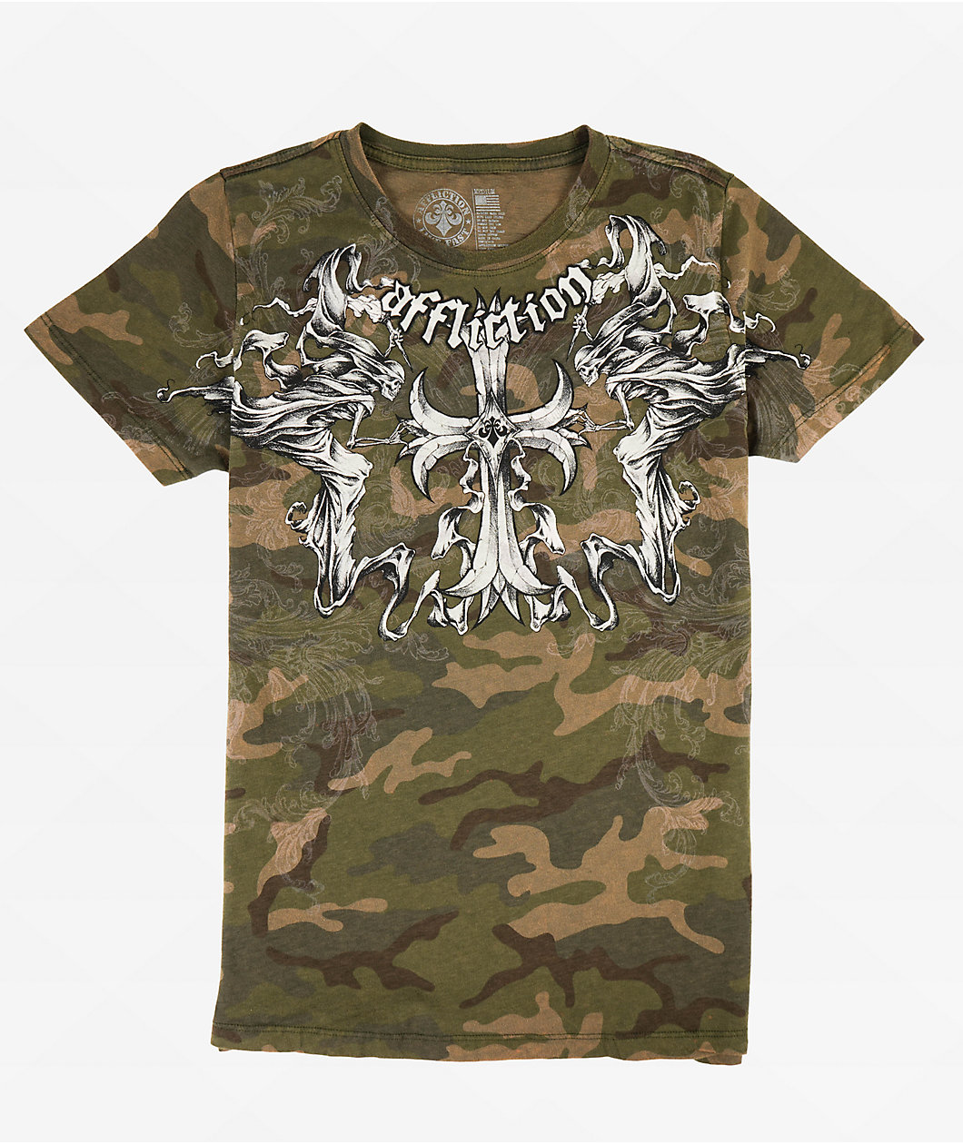 Affliction Jump Camo T-Shirt